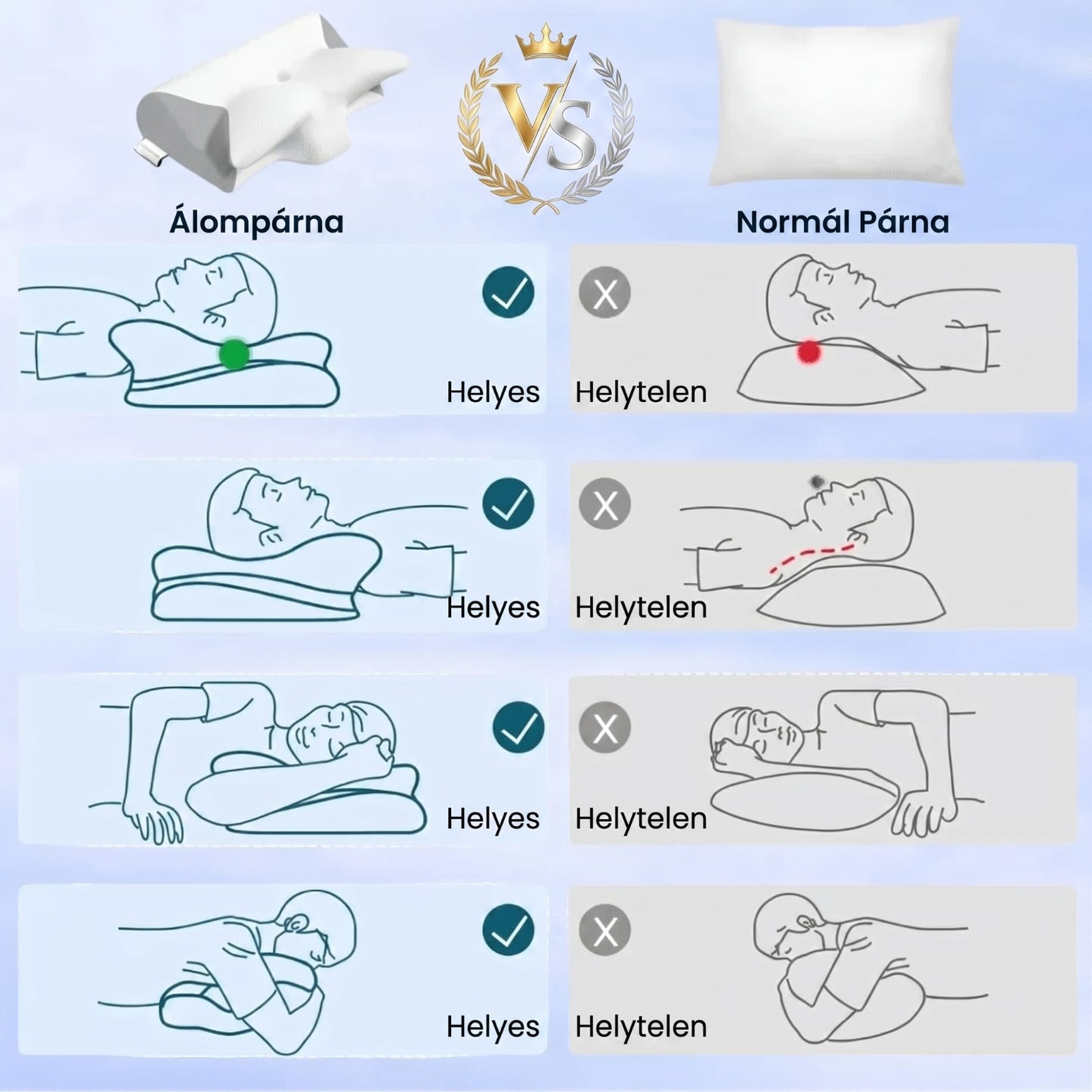 Álompárna - Ébredjen fájdalom nélkül