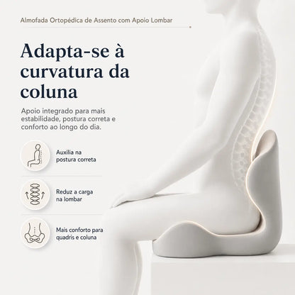 Ortopéd Ülőpárna Deréktámasszal